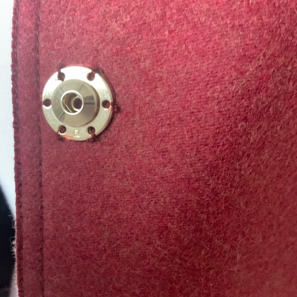 Fendi red short colorblock wool jacket 40 - Picture 11 of 14